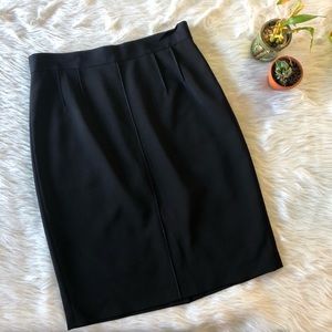 Ann Taylor Black Pencil Skirt